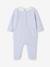 Velour Sleepsuit, ENVIE DE FRAISE sky blue 