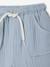 Cotton Gauze Trousers for Babies cappuccino+fir green+grey blue 