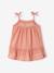 Embroidered Dress for Babies rose 