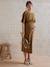 Long Organic Cotton* Dress in Thick Jersey Knit for Maternity olive 