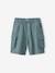 Fleece Battle Shorts for Boys, JONEN aqua green 