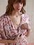 Wrapover Dress for Maternity & Nursing tomato red 