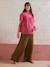 Blouse in Broderie Anglaise for Maternity raspberry pink 