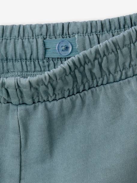 Fleece Battle Shorts for Boys, JONEN aqua green 