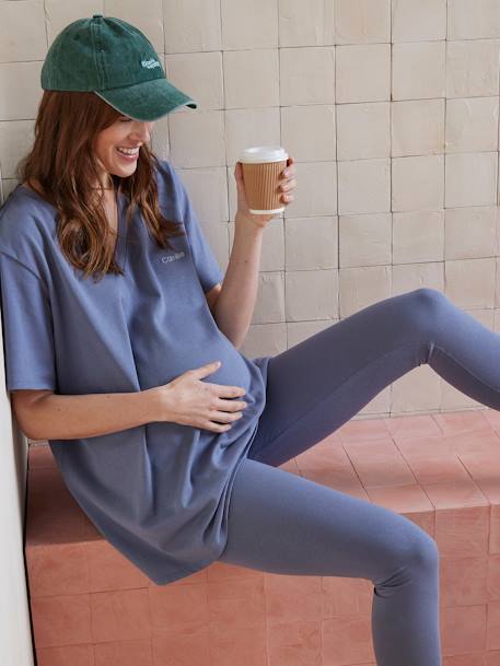 2-Piece Loungewear Set for Maternity slate blue 