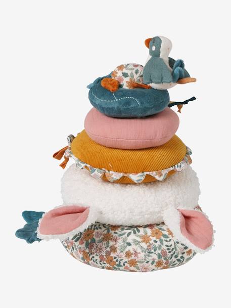 Retro Flower stacking toy yellow 