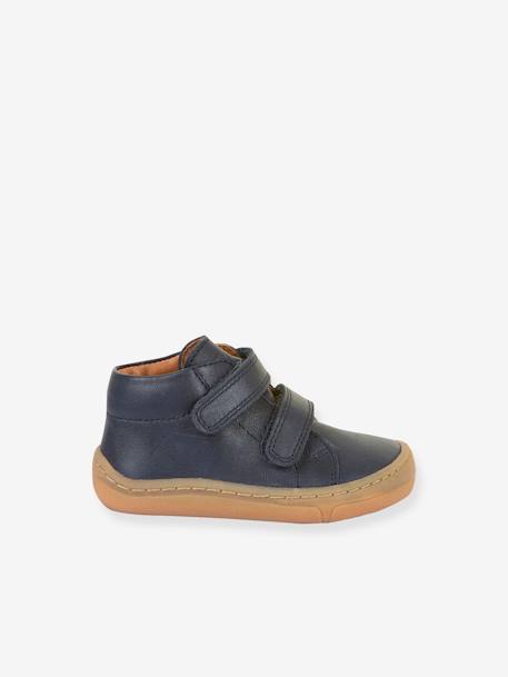 BAREFOOT FIRST STEP Shoes For Children, FRODDO caramel+coral+navy blue 