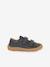 BAREFOOT BASE Hook-&-Loop Shoes for Girls, FRODDO coral+navy blue+rose 