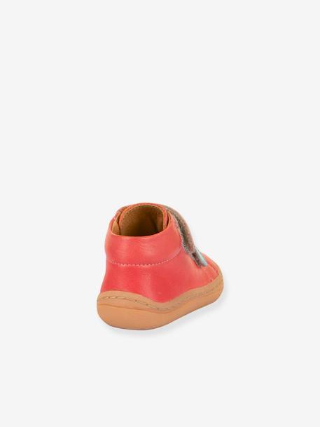 BAREFOOT FIRST STEP Shoes For Children, FRODDO caramel+coral+navy blue 