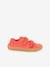 BAREFOOT BASE Hook-&-Loop Shoes for Girls, FRODDO coral+navy blue+rose 