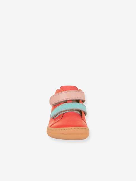 BAREFOOT FIRST STEP Shoes For Children, FRODDO caramel+coral+navy blue 