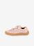 BAREFOOT BASE Hook-&-Loop Shoes for Girls, FRODDO coral+navy blue+rose 
