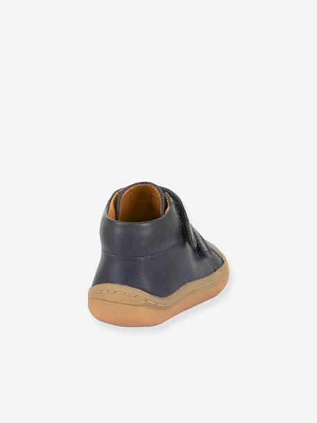BAREFOOT FIRST STEP Shoes For Children, FRODDO caramel+coral+navy blue 