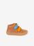 BAREFOOT FIRST STEP Shoes For Children, FRODDO caramel+coral+navy blue 