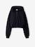 Zip-Up Hooded Sweatshirt for Girls, JONEN anthracite 