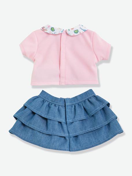 T-Shirt & Skirt for Baby Doll, A Weekend in Paris, COROLLE rose 