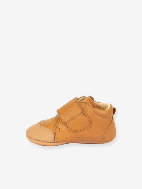 PREWALKERS TOESY Shoes for Children, Designed for First Steps, FRODDO blue+caramel 