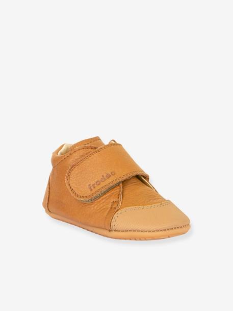 PREWALKERS TOESY Shoes for Children, Designed for First Steps, FRODDO blue+caramel 