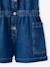 Denim Playsuit for Girls, JONEN medium blue 