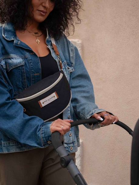 BABY ON BOARD bum bag black 