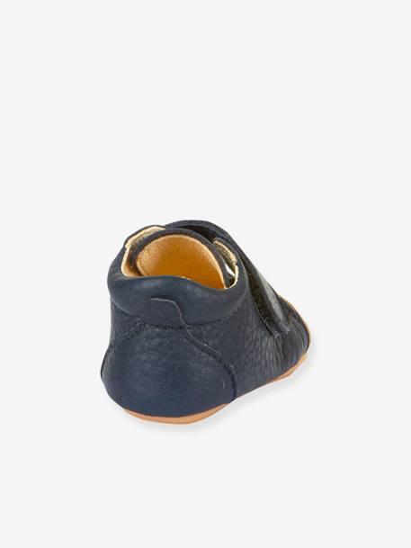 PREWALKERS TOESY Shoes for Children, Designed for First Steps, FRODDO blue+caramel 