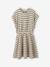 Fancy Openwork Knit Dress for Girls, JONEN striped black 