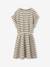 Fancy Openwork Knit Dress for Girls, JONEN striped black 
