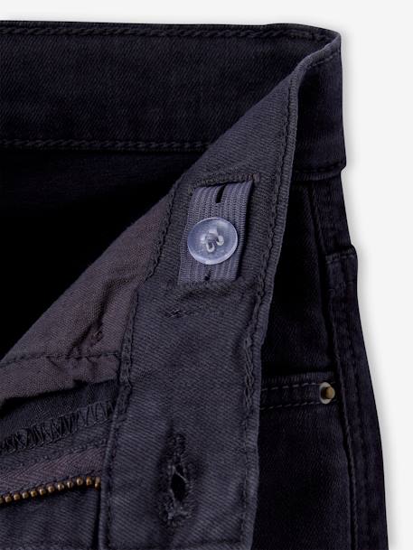 Cargo Trousers for Girls, JONEN anthracite+ecru 
