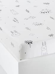Bedding & Decor-Baby Fitted Sheet, Magic Forest Theme