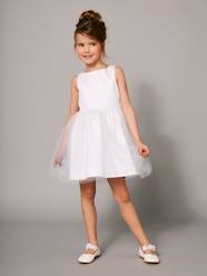 Girls' Sateen & Tulle Occasion Dress