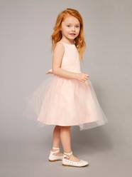 Girls' Sateen & Tulle Occasion Dress