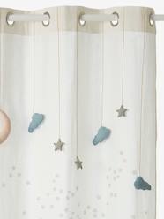 Bedding & Decor-Sheer Curtain, Like-a-Star Theme