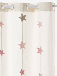 Bedding & Decor-Iridescent Star Curtain - 105 x 240 cm