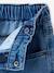 Loose fit denim battle trousers for boys bleached denim+denim grey 