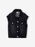 Sleeveless Oversized Denim Jacket for Girls, JONEN denim grey 