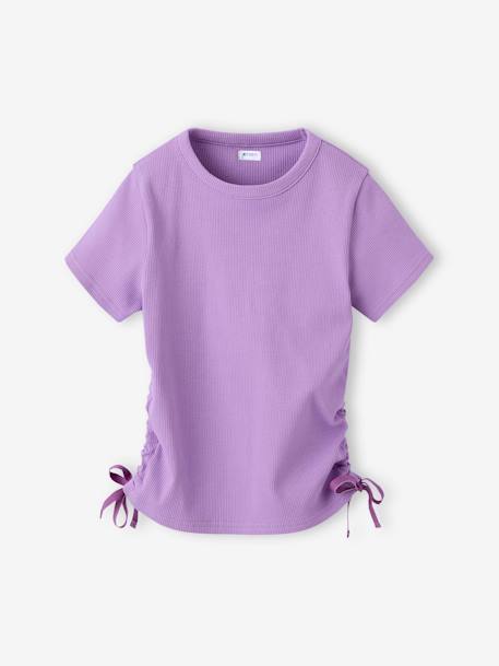Pack of 2 Tie-Dye T-Shirts for Girls, JONEN violet 