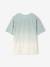 Tie-dye photo print T-shirt for boys sage green 