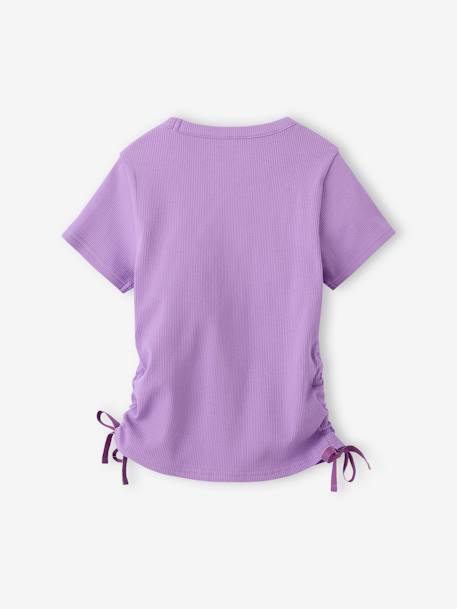 Pack of 2 Tie-Dye T-Shirts for Girls, JONEN violet 