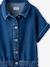Denim Playsuit for Girls, JONEN medium blue 