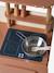 Wooden Design Kitchen - FSC®100 Certified caramel+Light Blue 