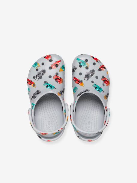 Clogs for Babies, Classic Race Cars CROCS(TM) grey 