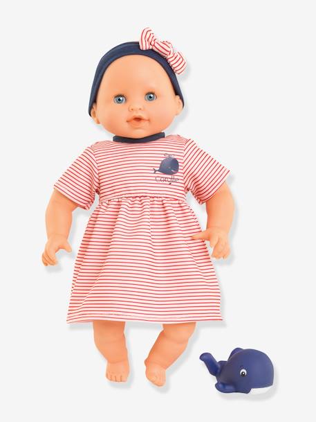 Calypso Baby Bath Doll - COROLLE Whale red 
