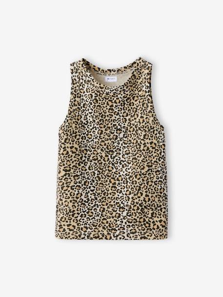 Pack of 2 Strappy Tops for Girls, JONEN beige 