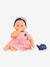 Calypso Baby Bath Doll - COROLLE Whale red 