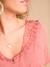 T-Shirt for Maternity with Macramé Front/Back Neckline tomato red 