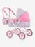Floral Pram for Baby Dolls, COROLLE rose 