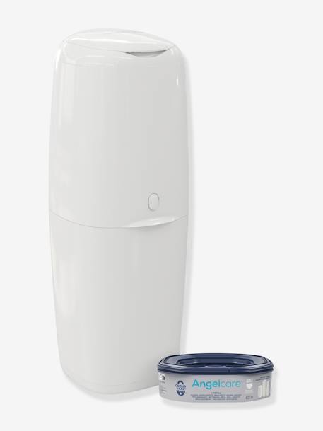 Classic XL nappy bin with refill white 