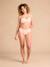 Multi-Way Maternity Bandeau Bra With Clear Straps, ENVIE DE FRAISE marl beige 