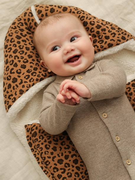 Reversible Baby Nest, ENVIE DE FRAISE ecru 