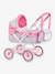 Floral Pram for Baby Dolls, COROLLE rose 